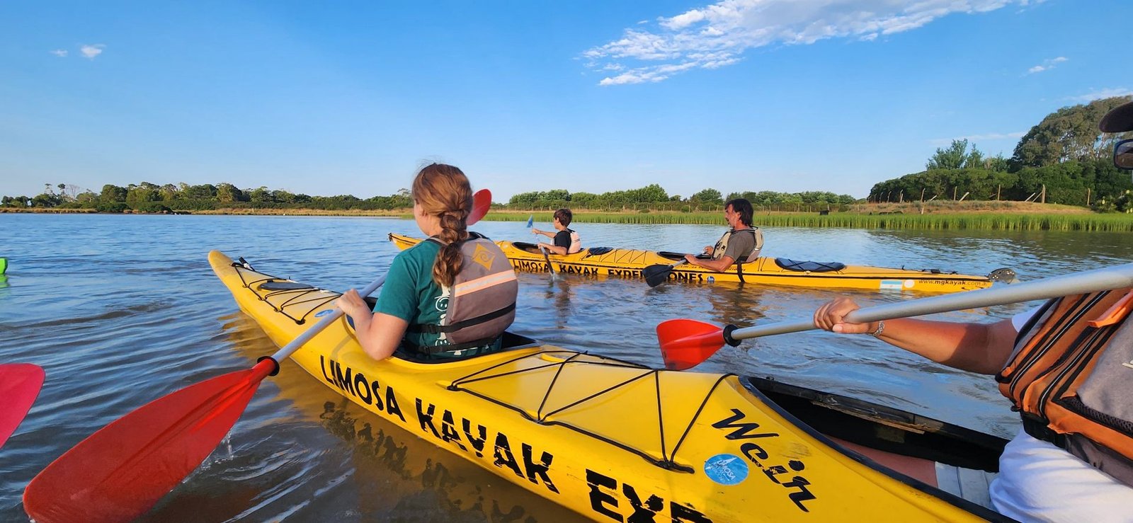 Experiencia segura en kayak