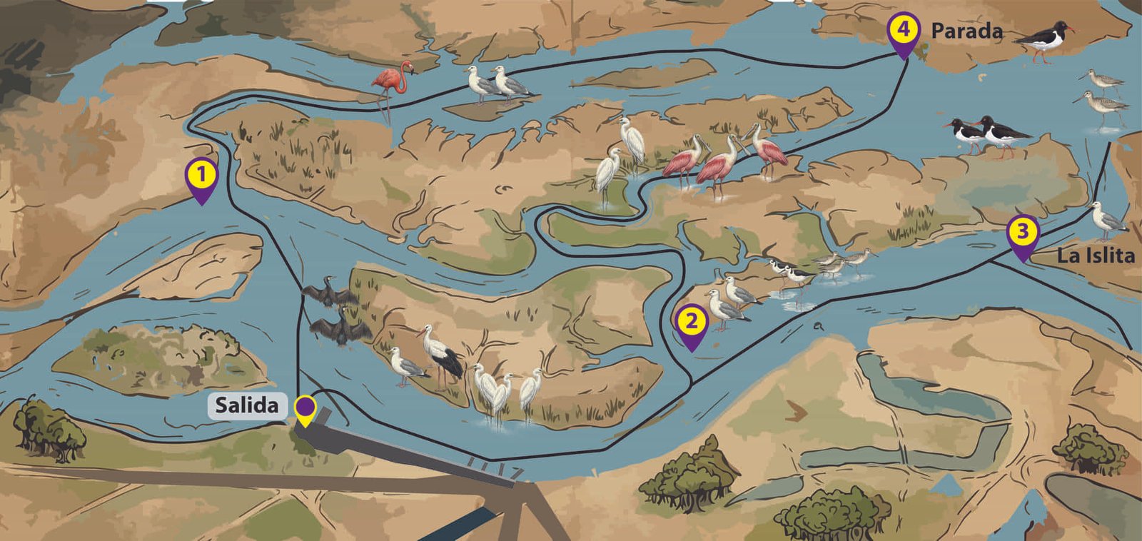 Mapas de las Travesías